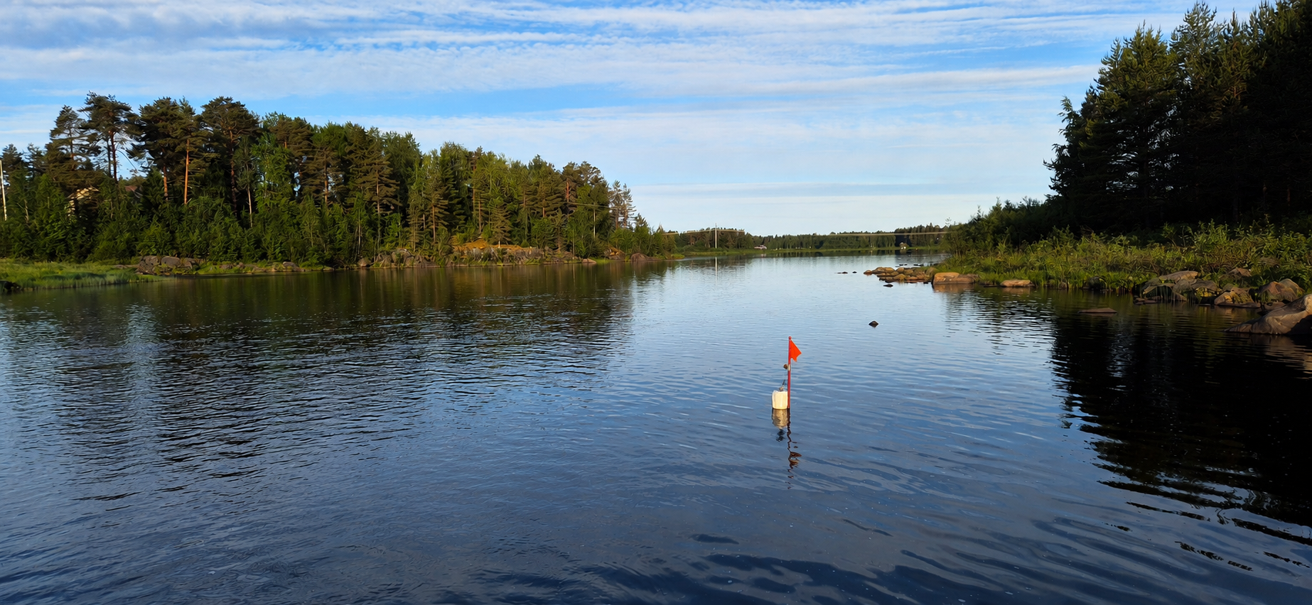 Katiskapyynti rantavedessä